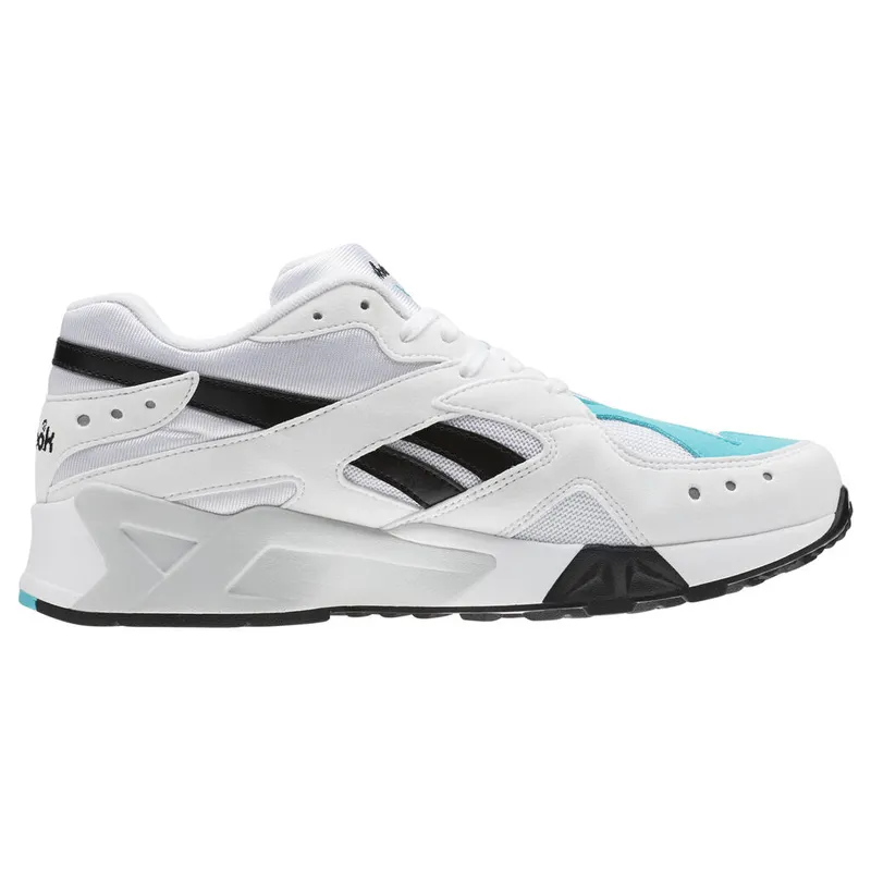 Reebok Aztrek White Solid Teal Black White/Solid Teal-Black (Other Brands Reebok)