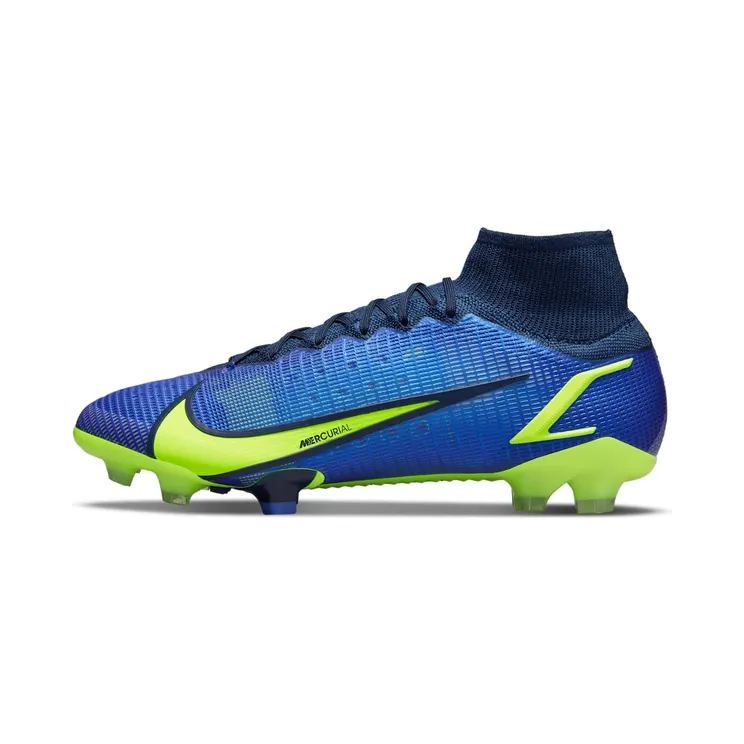 Nike Mercurial Superfly 8 FG “Sapphire / Blue Void / Volt” (CV0958-574)