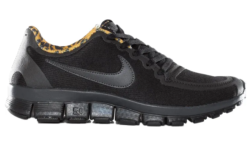 Nike Free 5.0 V4 Black Leopard (W) (511281-012)