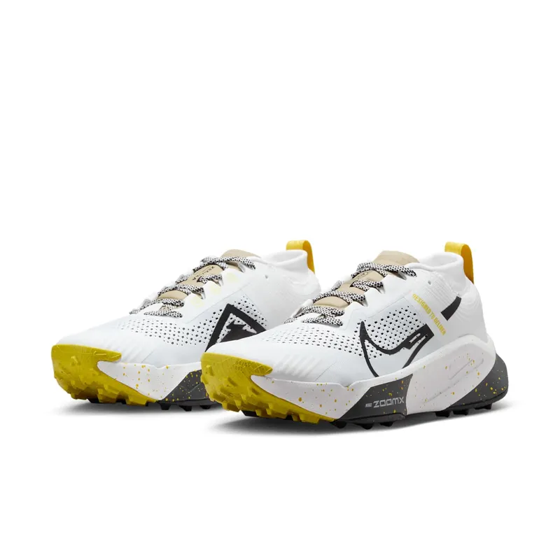 Nike ZoomX Zegama White Black Vivid Sulphur (DH0623-100)