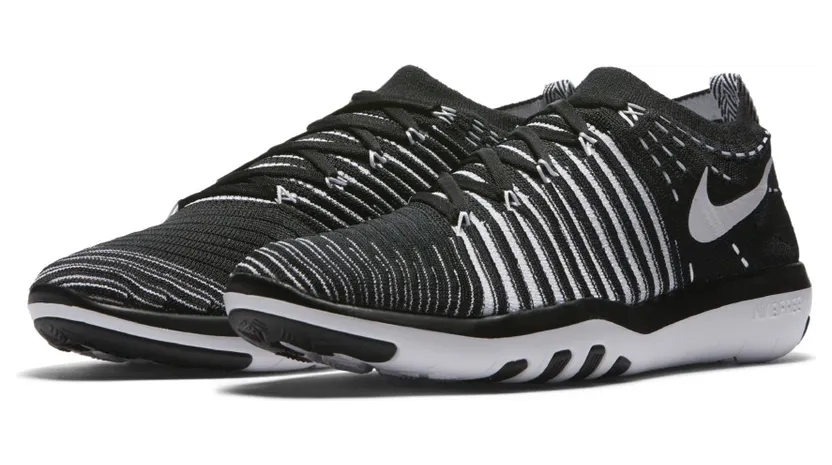 Nike Free Transform Flyknit Black White (W)