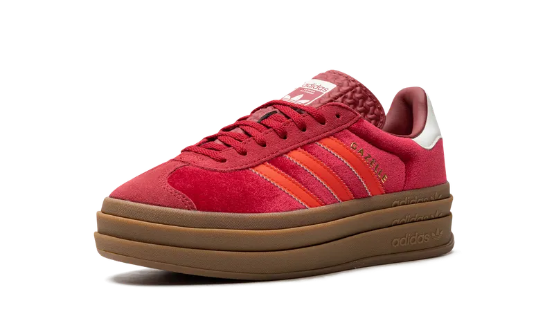 Adidas Gazelle Bold “Velvet Pack – Victory Red” (IG4388)