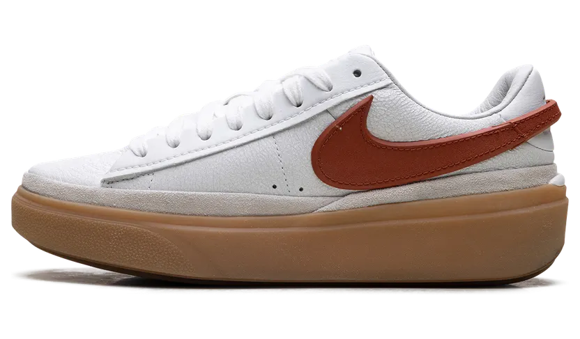 Nike Blazer Phantom Low “White Dragon Red Gum” (FN5820-100)