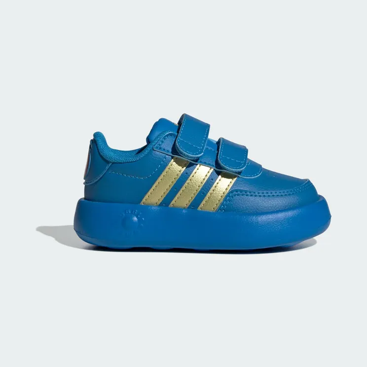 ADIDAS DISNEY ALADIN BREAKNET 2.0 SCHOENEN PEUTERS Bright Blue / Gold Metallic / Bold Gold (JH9236)