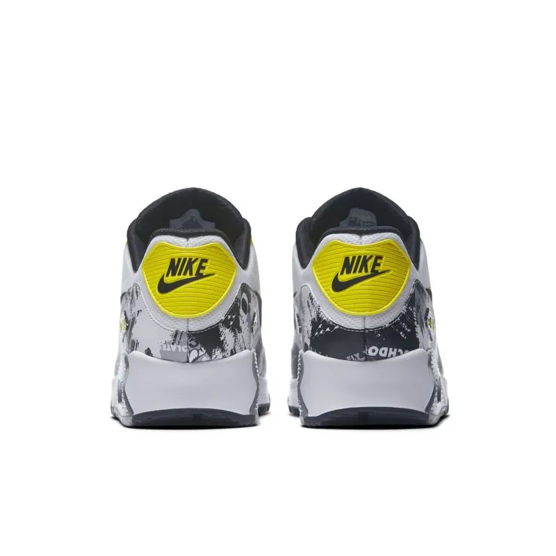 Nike Air Max 90 Ultra 2.0 Doernbecher Oregon Ducks (W) White/Black-Dynamic Yellow-White (838767-100)