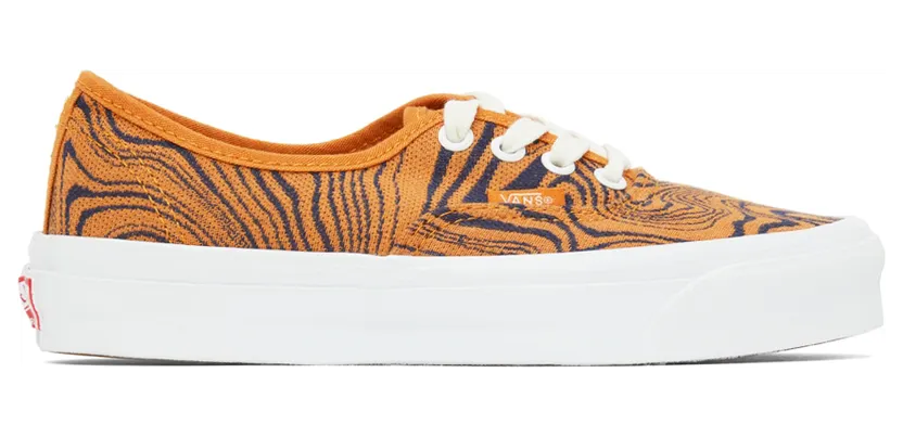 Vans Orange UA OG Authentic LX Sneakers (VN0A4BV991W)