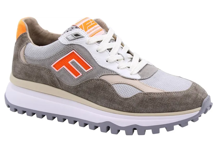 Floris van bommel sneaker Grijs (SFM-10238-34-02)
