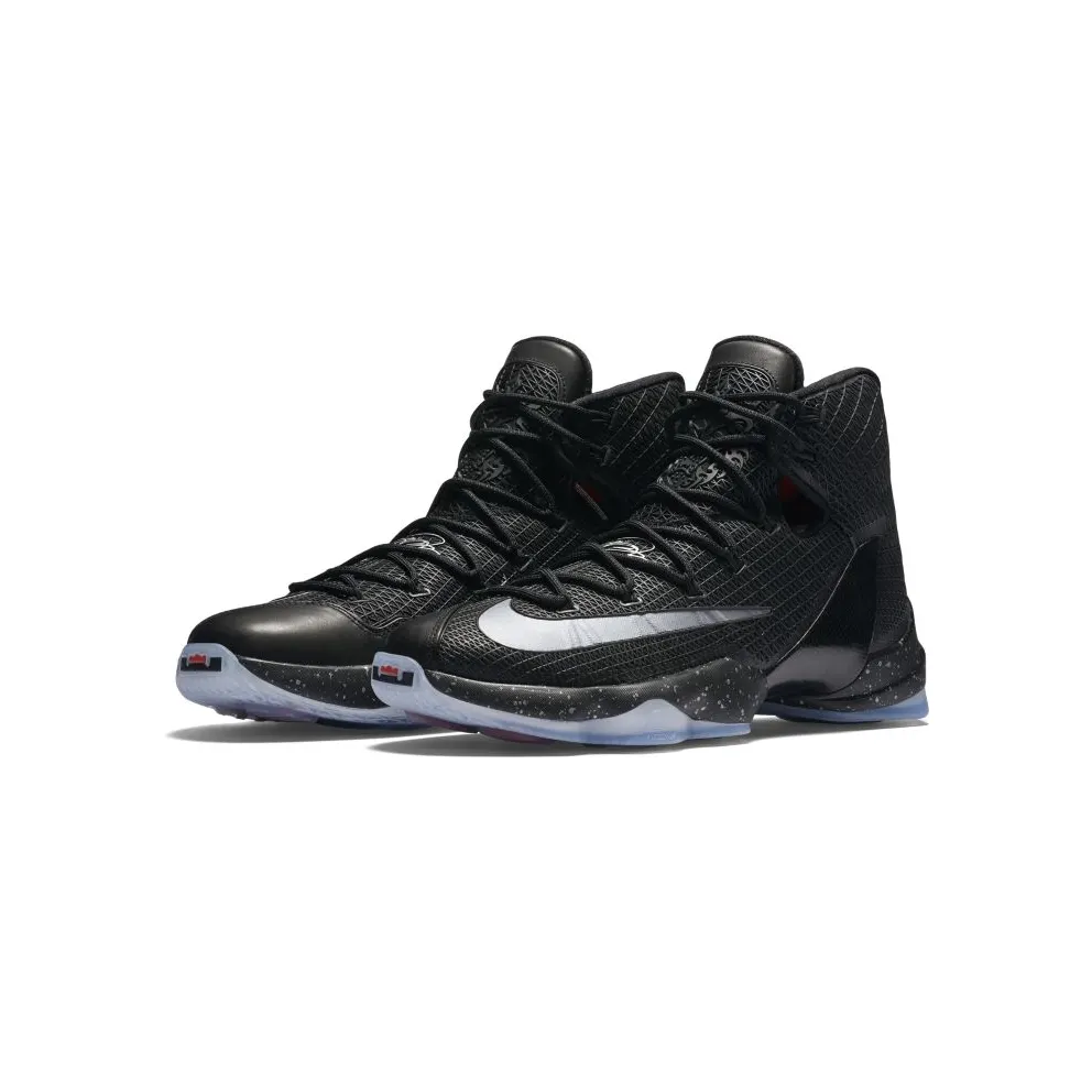 Nike LeBron 13 Elite Black Black/Black-Reflect Silver (831923-001)