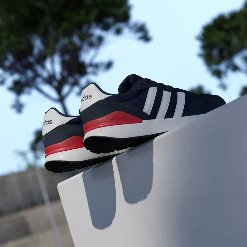 Adidas Run 60s 4.0 Dark Blue / Cloud White / Aurora Ink (JR6620)