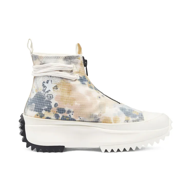 Converse Festival Run Star Hike High Top Egret White Black (170776C)
