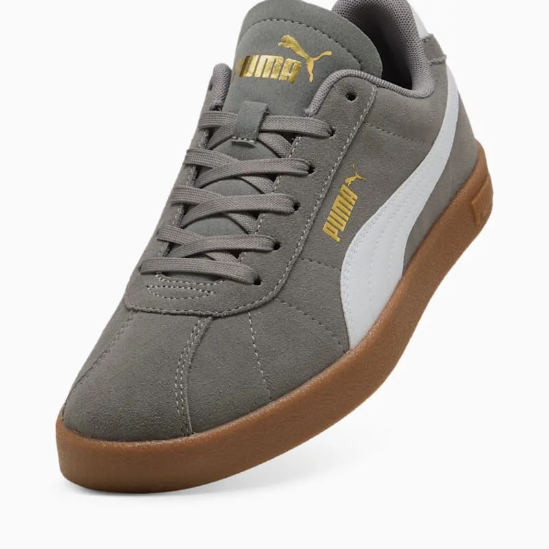 Puma Club II Grey – White – Gold (397444-08)