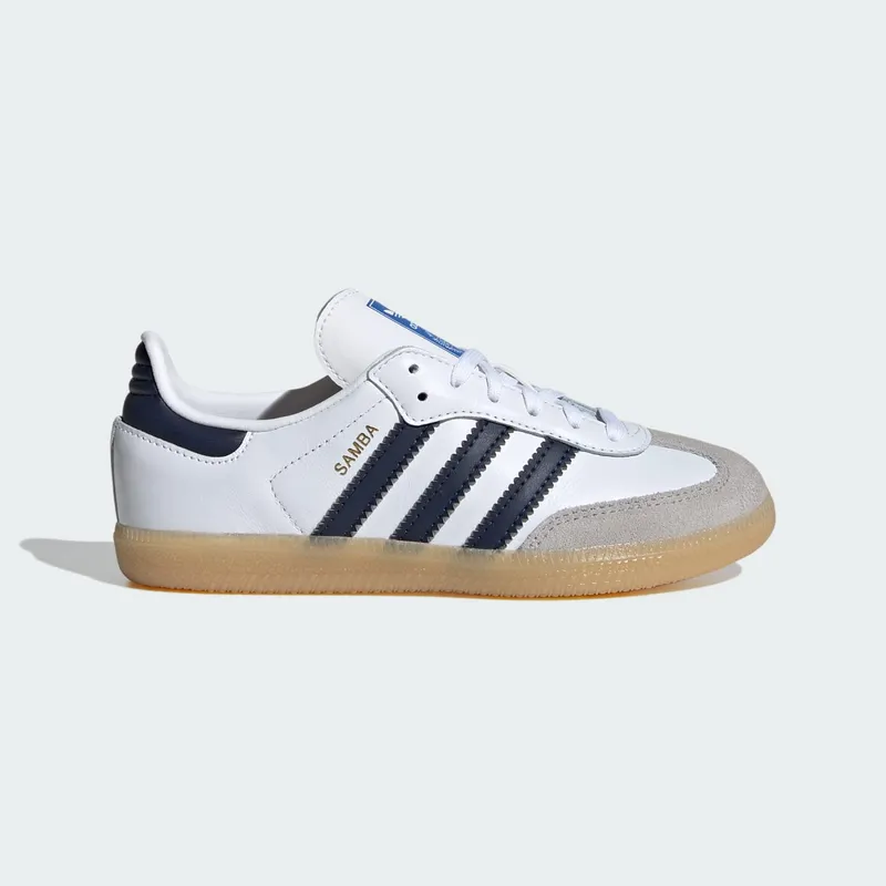 adidas Samba OG Cloud White Collegiate Navy Gum (JI4466)