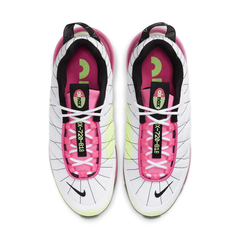 Nike Air MX 720-818 ‘Pink Blast Green’ White/Pink Blast/Ghost Green/Black (CK2607-100)