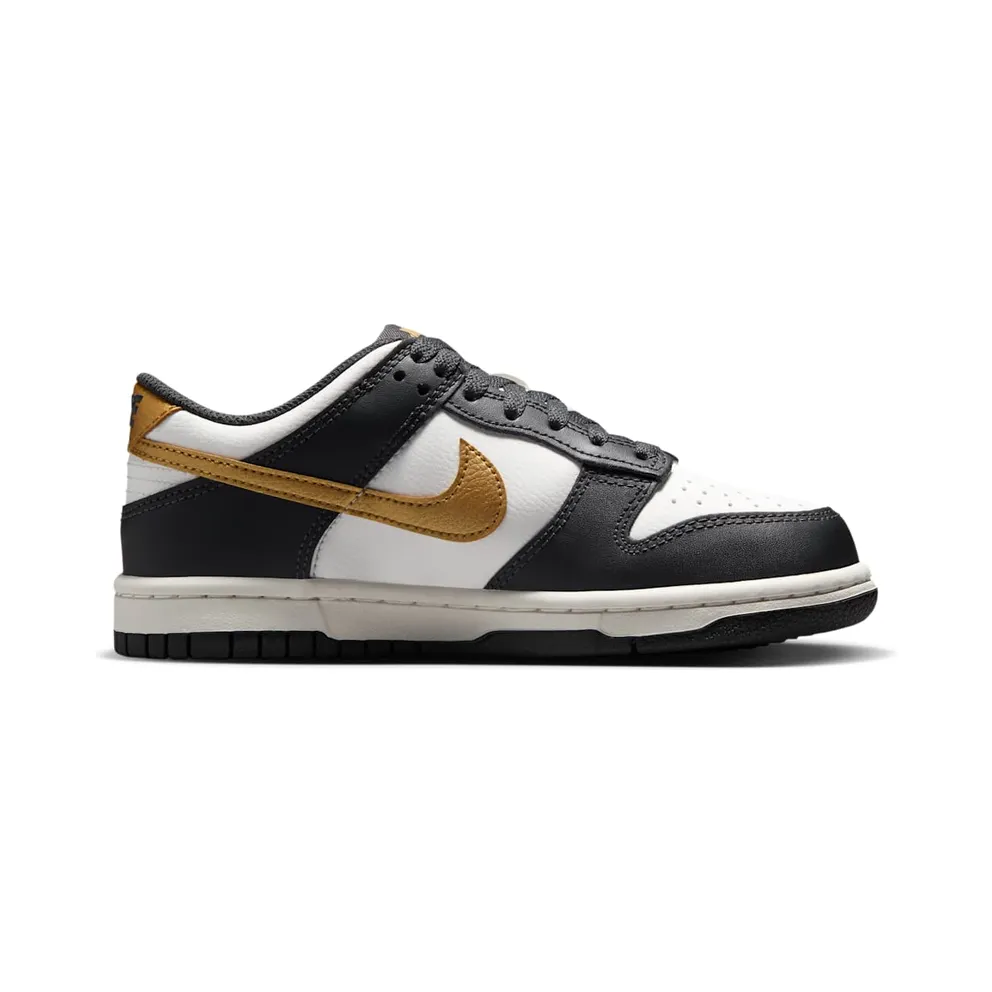 Nike Dunk Low GS “Summit White Metallic Gold” (HV2533-100)