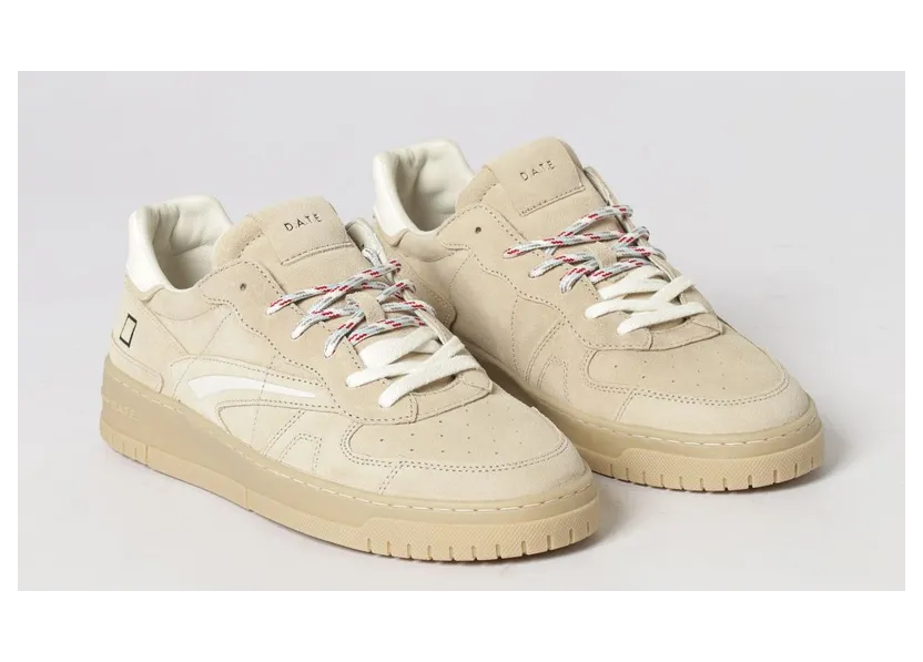 D.A.T.E D. A.T. E. Torneo Sneakers in Suede Beige (M441TPSDBI)