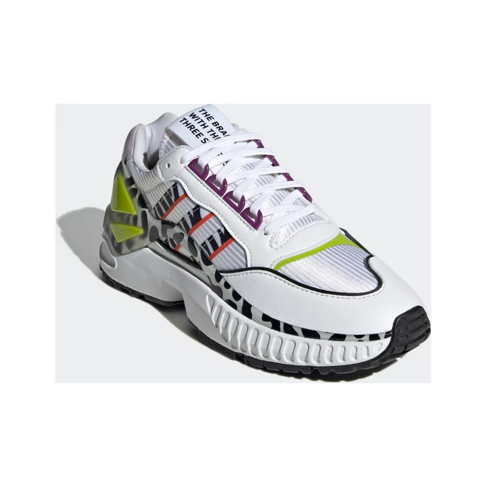 Adidas Rich Mnisi ZX Wavian Cloud White / True Orange / Purple Tint (GW0517)