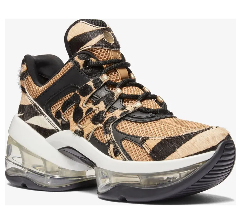 Michael Kors Sneaker Olympia Sport Extreme Schwarz Combo (43F3OLFS7D)
