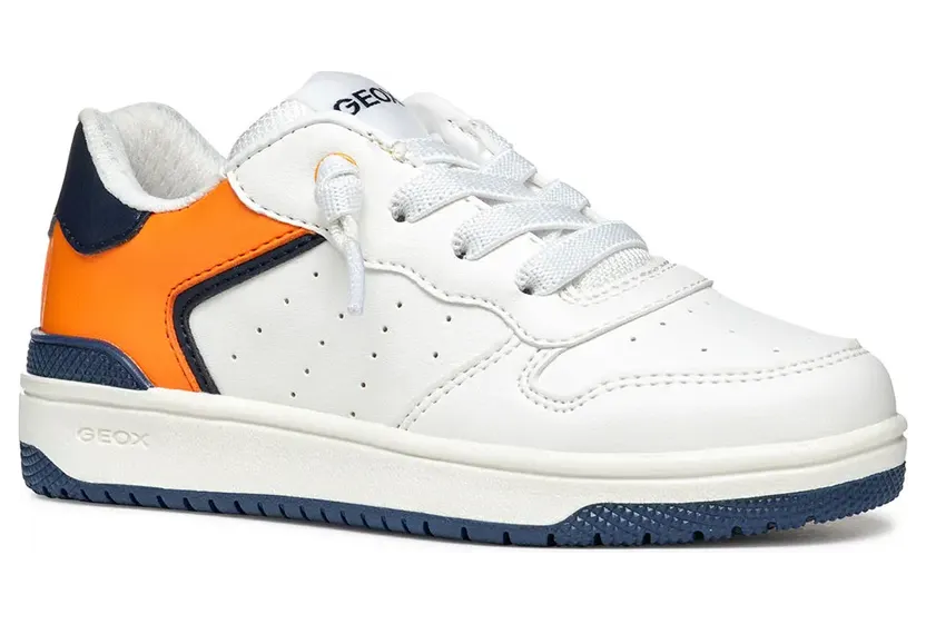 Geox sneaker White / Light Orange (J45LQB05411-C1383)
