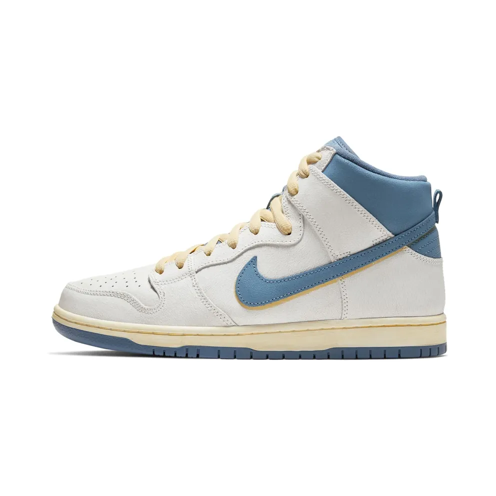 Nike SB Dunk High Atlas Lost at Sea (2020) White/Blue-Yellow (CZ3334-100)