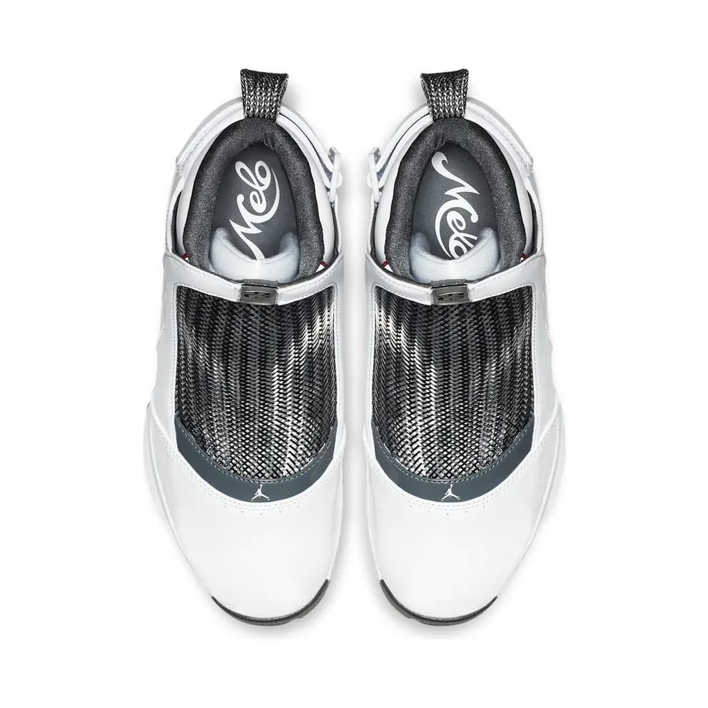 Jordan 19 Retro White Flint Grey White/Chrome-Flint Grey (AQ9213-100)
