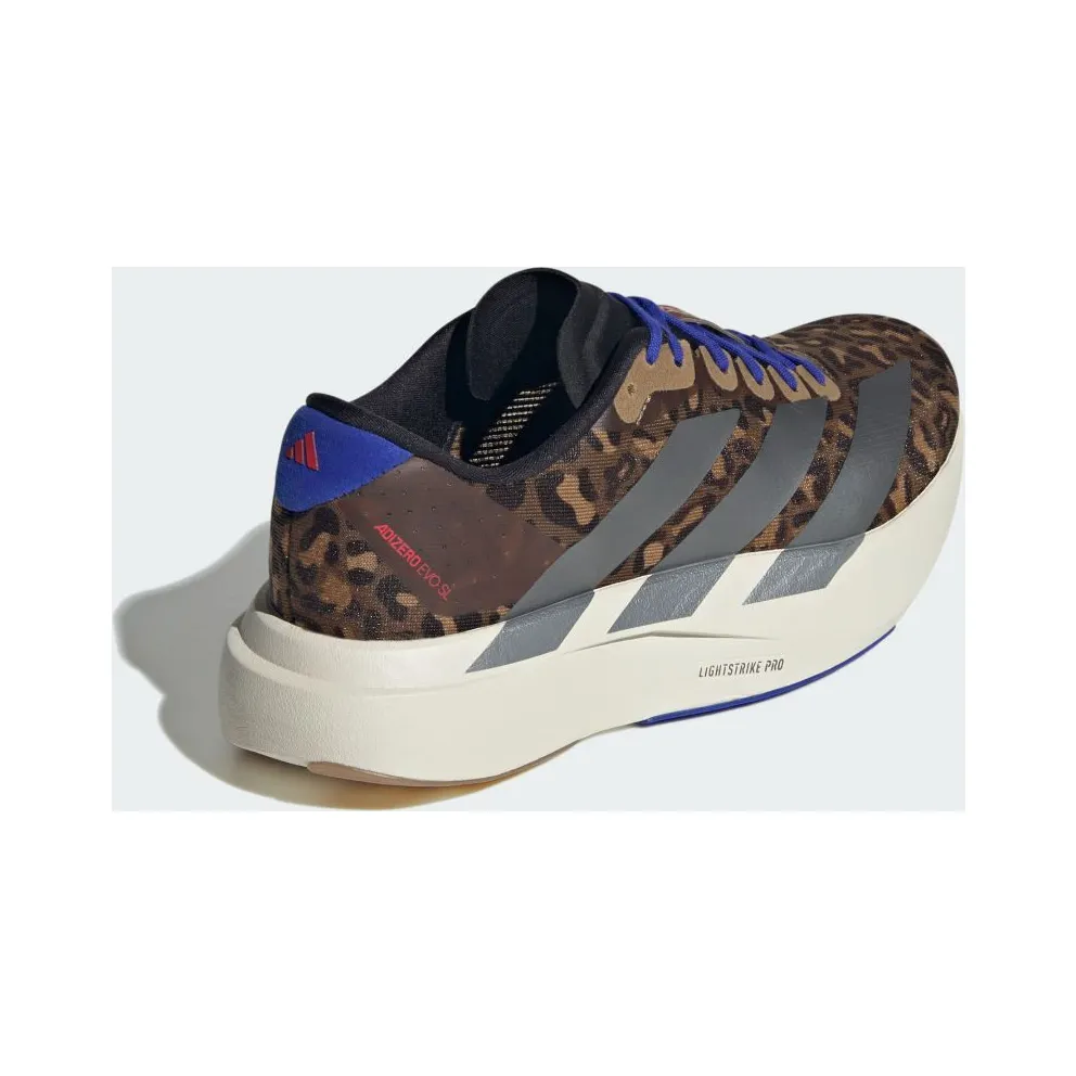 Adidas Adizero EVO SL Preloved Brown / Iron Metallic / Lucid Blue (JS4446)