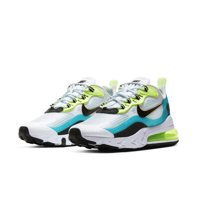 Nike Air Max 270 React Oracle Aqua Ghost Green Oracle Aqua/Ghost Green-Washed Coral-Black (CT1265-300)