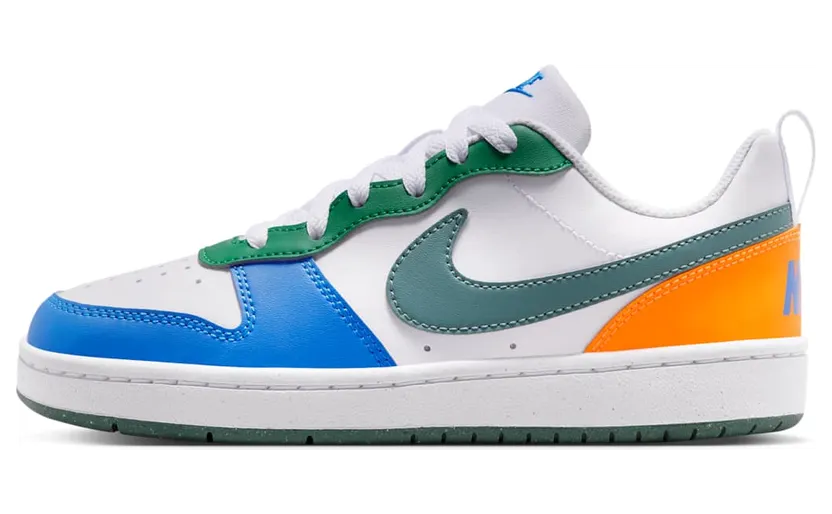 Nike Court Borough Low Recraft White Malachite Blue Crystal Mineral Slate (DV5456-140)