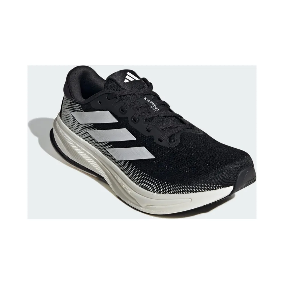 Adidas Supernova Rise 2 Running Shoes Wide Core Black / Zero Metalic / Crystal White (IG2168)