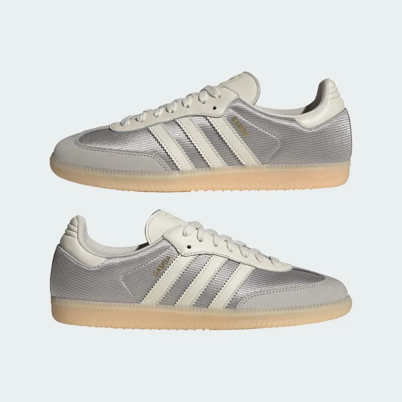 Adidas Samba OG “Grey Two / Chalk White / Sand Strata” (IH6818)
