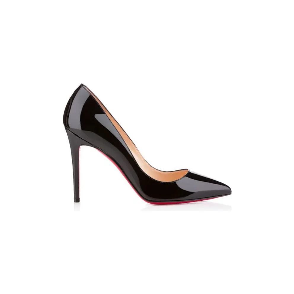 Christian Louboutin Pigalle 100mm Pump Black Patent Leather (3080680BK01)