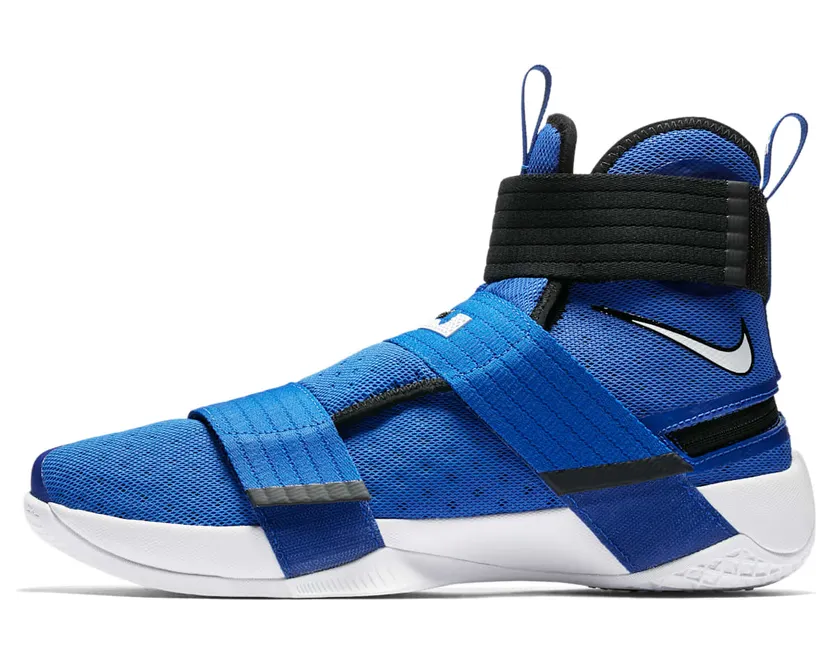 LeBron Soldier 10 “FLYEASE” Game Royal/Black-White (917338-410)