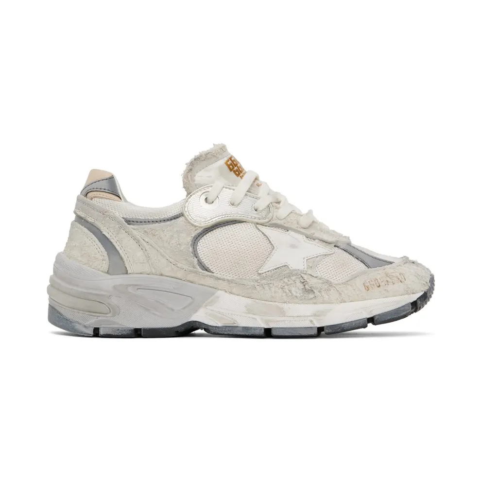 Golden Goose Dad-Star Off White Light Grey (W) (GWF00199F00215680185)