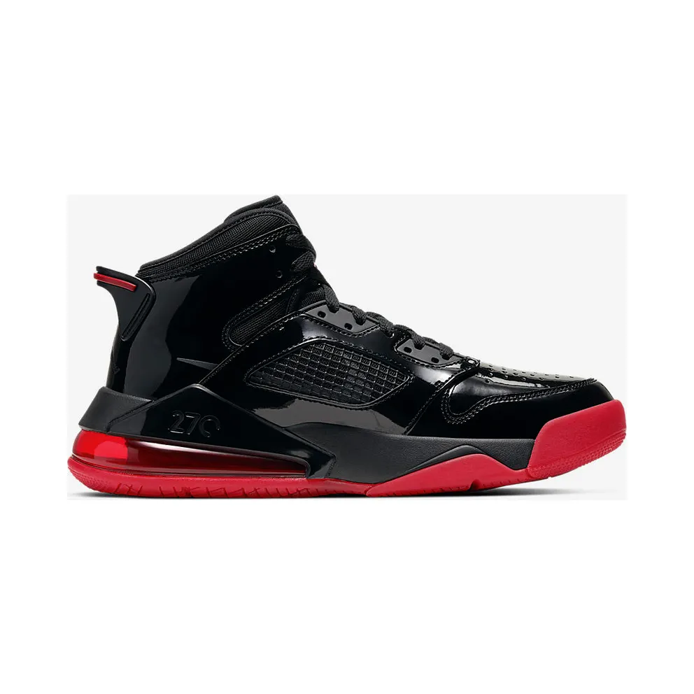 Jordan Mars 270 Patent Bred Black/Gym Red-Metallic Silver (CD7070-006)