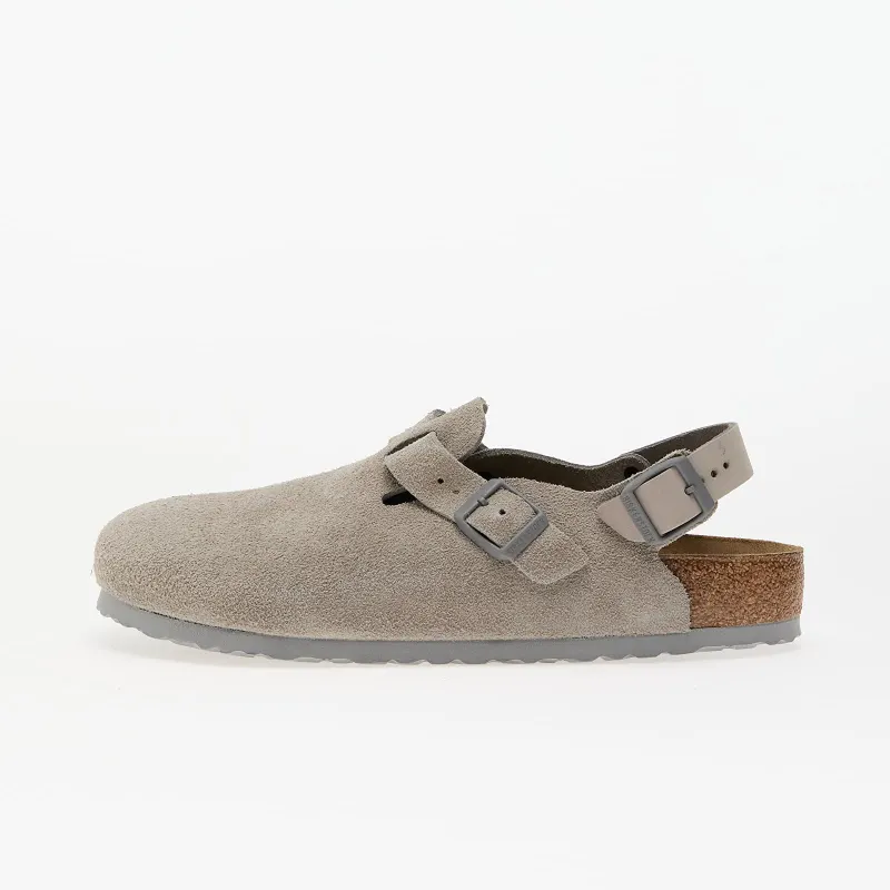 Birkenstock Tokio Suede Leather (stone coin) – 1028359