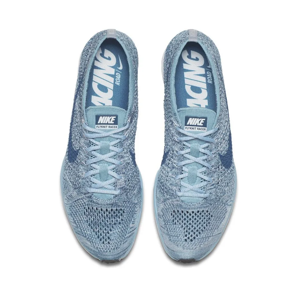 Nike Flyknit Racer Blueberry White/Legion Blue-Mica Blue (526628-102)