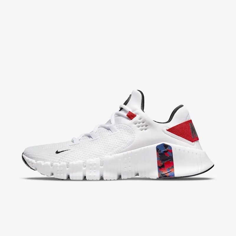 Nike Free Metcon 4 Veteran’s Day “White / Gym Red / Deep Royal Blue / Black” (DJ3020-106)