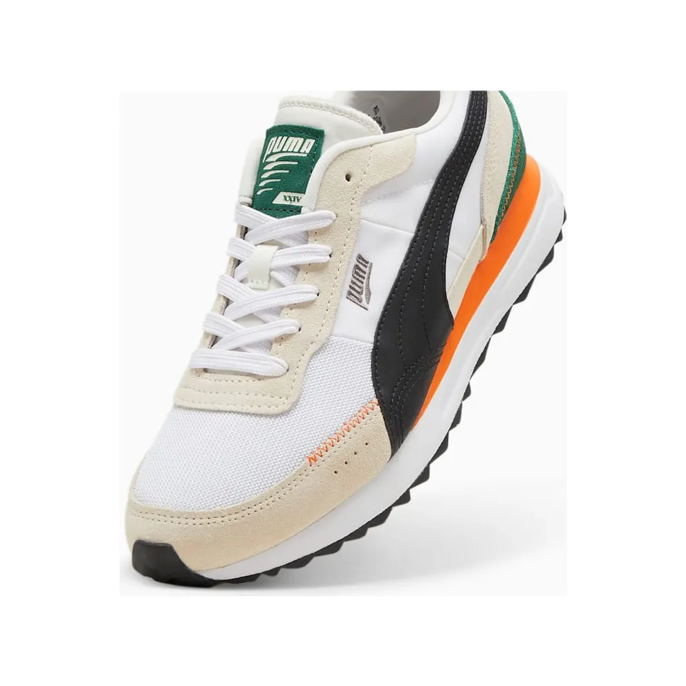 Puma Road Rider SD Warm White Orange Green (397377-01)