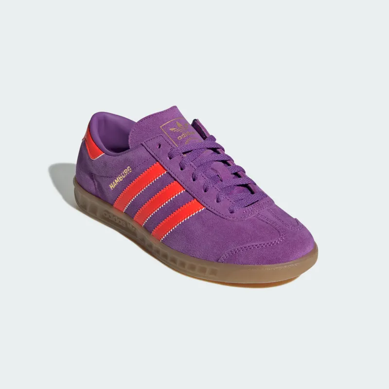 Adidas Hamburg Active Purple / Solar Red / Gold Metallic (JS0679)