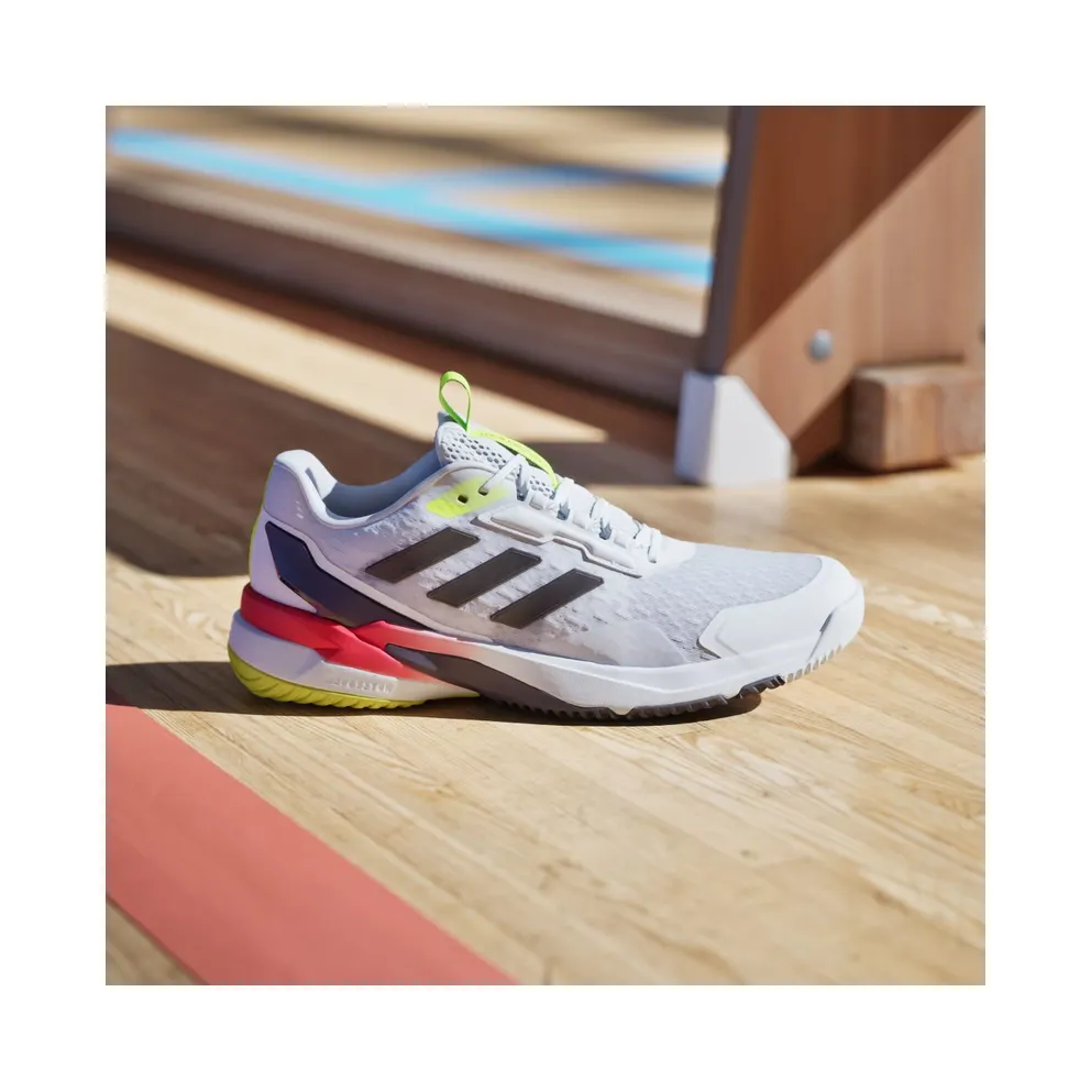 Adidas Crazyflight 6 Indoor Cloud White / Aurora Met. / Semi Lucid Red (HQ4685)