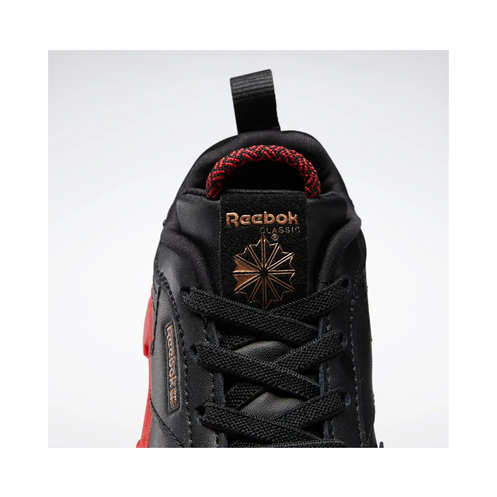 Reebok Cardi B Club C Shoes Core Black / Vector Red / Rose Gold
