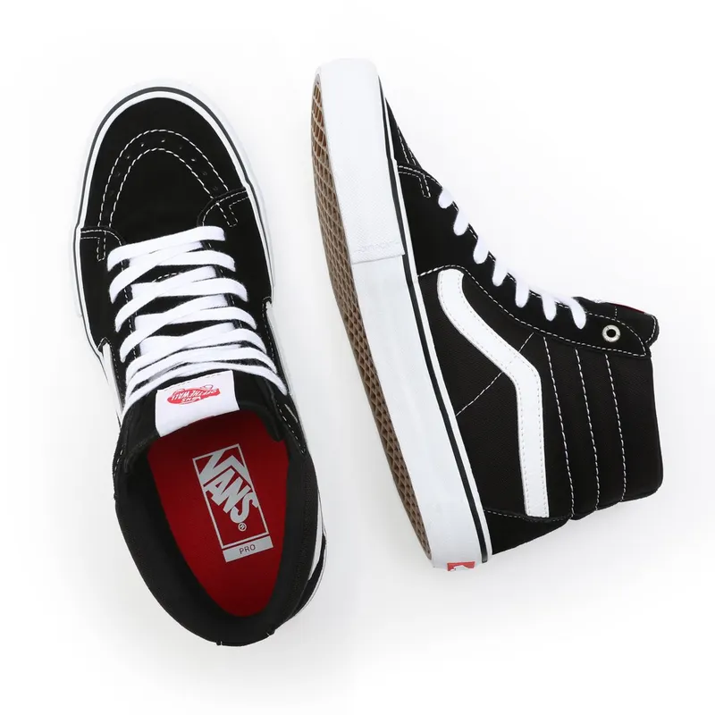 Vans Sk8-Hi Pro Black White Black/White (VN000VHGY28)