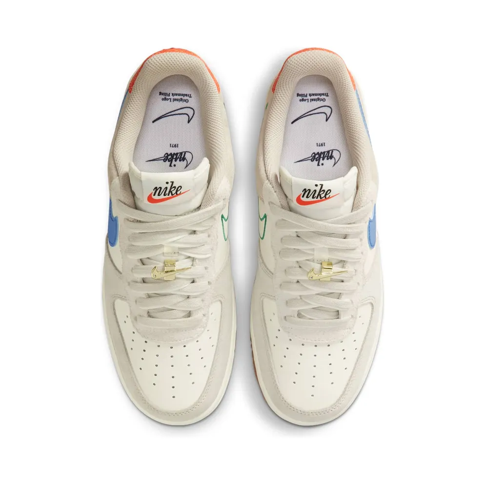 Nike Air Force 1 ’07 SE Grey – “Sail / Cream Ii / Light Bone / Green Noise” (DA8302-100)