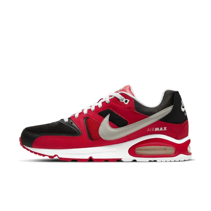 Nike Air Max Command Black Silver Red Black/Metallic Silver-University Red (629993-039)