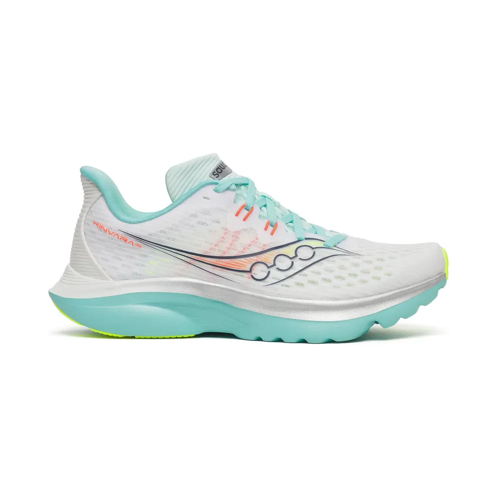 SAUCONY Kinvara 16 “White / Aqua” (S11020-130)