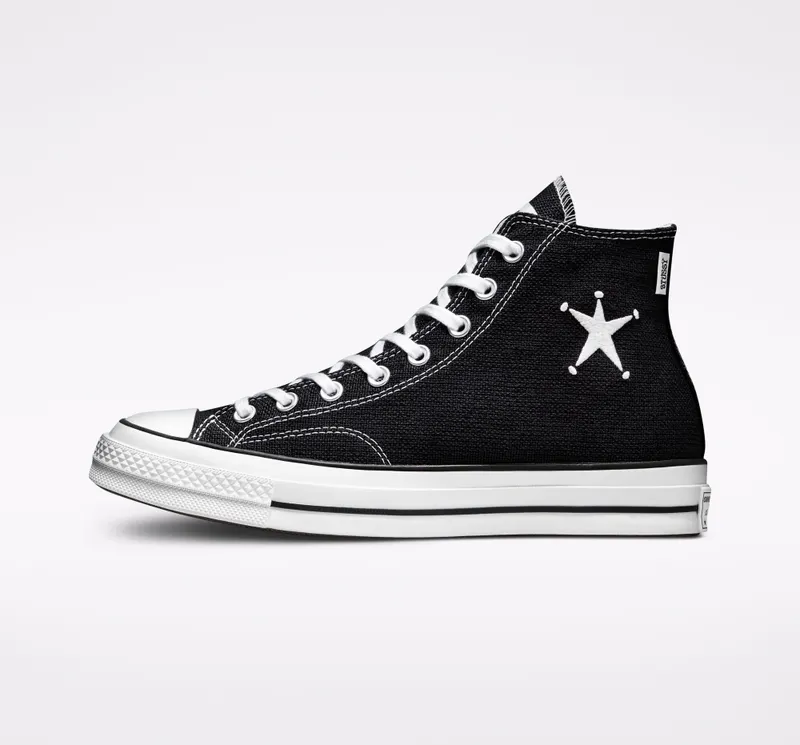 Converse Converse x Stüssy Chuck 70 Black/White/Black