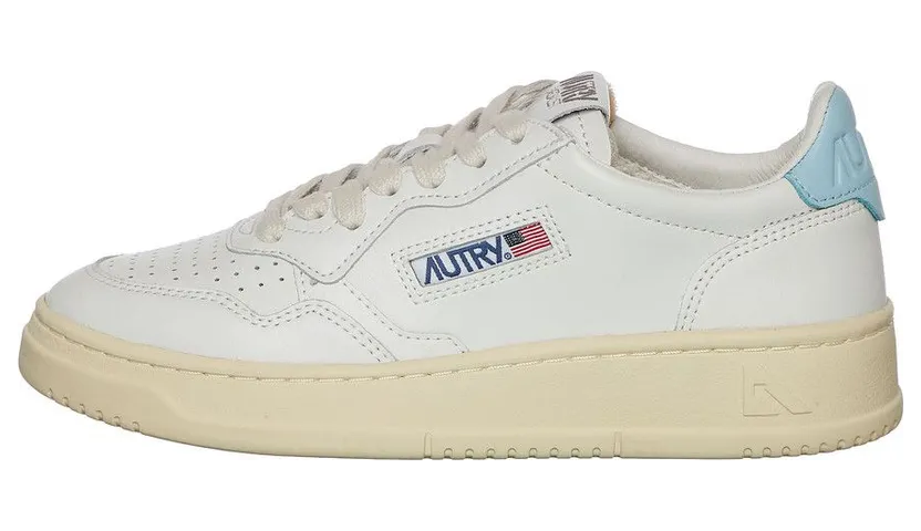 Autry Medalist Low White / Str Blue (AULWLL64) (4)