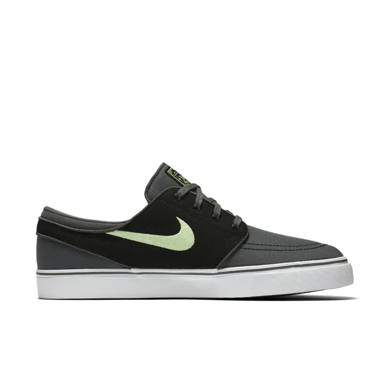 Nike Zoom Stefan Janoski Cnvs Dark Grey/Barely Volt-Black Dark Grey/Barely Volt-Black (615957-070)