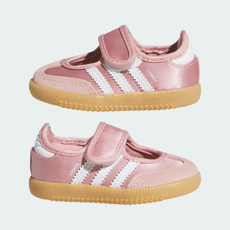 Adidas SAMBA JANE Shoes Wonder Mauve / Cloud White / Gum (KJ9992)