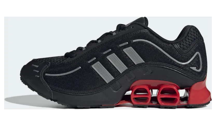 adidas Megaride O1 “Black/Scarlet”: donkere daily met rood accent (5)