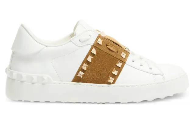 Valentino Garavani Rockstud Untitled “White/Brown” (9W2S0A01ZBV 3DZ)